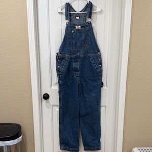 EUC VINTAGE Y2K Polo by Ralph Lauren Classic Blue Overalls